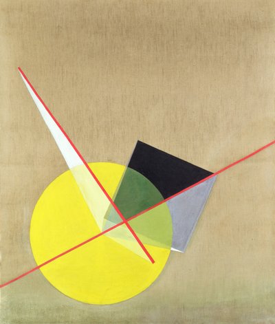イエローサークル 作： Laszlo Moholy Nagy