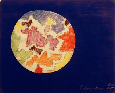 色の爆発 作： Laszlo Moholy Nagy