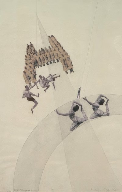 下宿女子 作： Laszlo Moholy Nagy