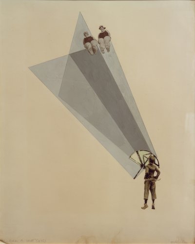 街の明かり 作： Laszlo Moholy Nagy