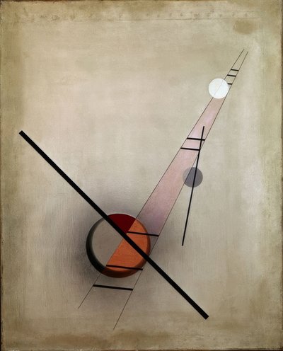 構成2 IV 作： Laszlo Moholy Nagy