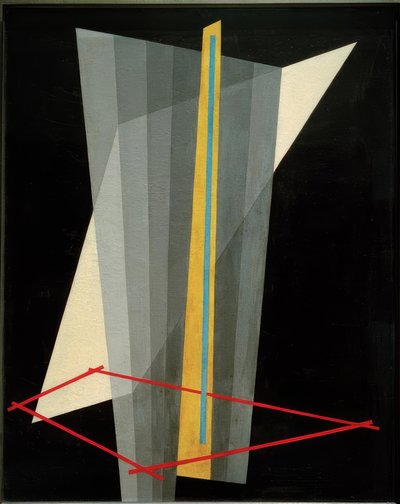 構成K XVII 作： Laszlo Moholy Nagy