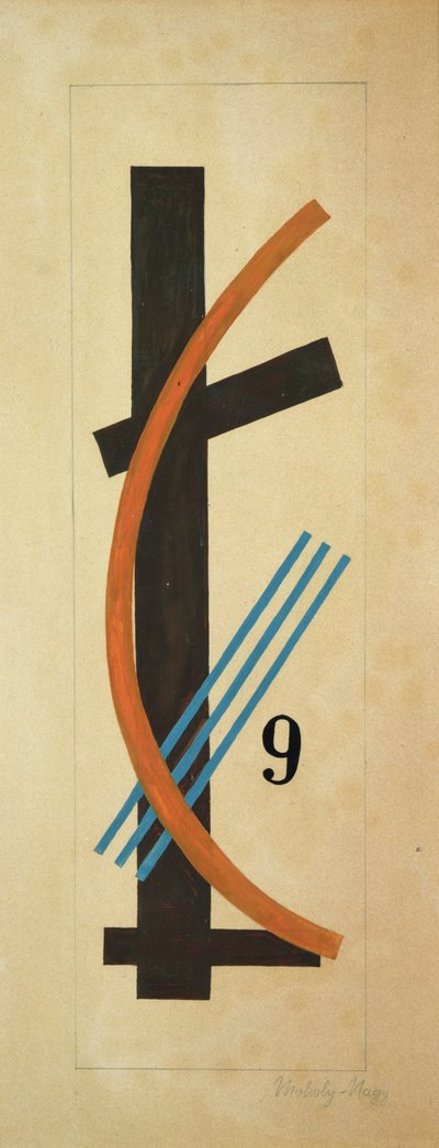 9番 作： Laszlo Moholy Nagy