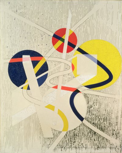核スペース、1946 作： Laszlo Moholy Nagy