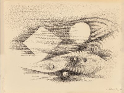 リズミカルウェーブ、1946年。 作： Laszlo Moholy Nagy