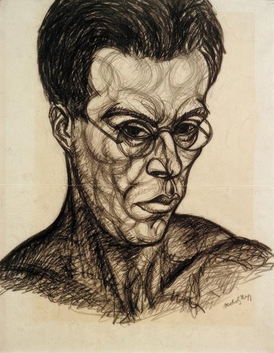 自画像 作： Laszlo Moholy Nagy