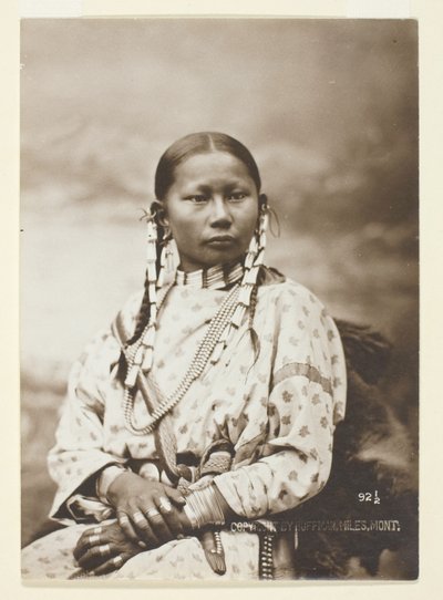 斑点のある子鹿、シャイアンの花嫁 作： Laton Alton Huffman