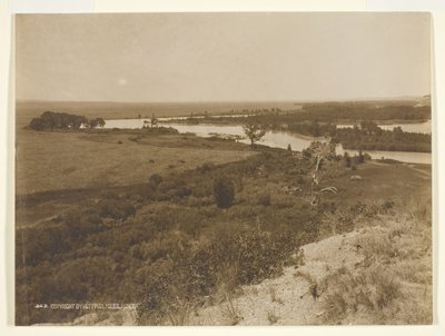イエローストーン川、1906年頃 作： Laton Alton Huffman