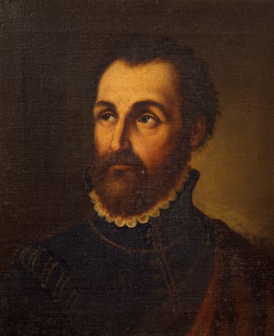 ジュリオ・ロマーノの肖像 1499-1546。 作： Lattanzio Querena