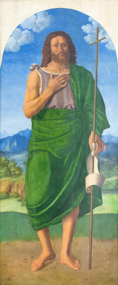 Pyhä Johannes Kastaja 作： Lattanzio da Rimini