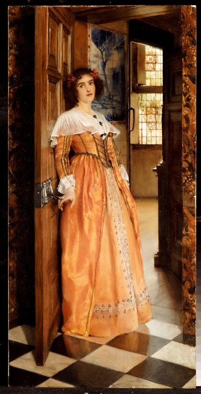 戸口、1898年頃 作： Laura Theresa Alma Tadema