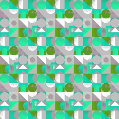 おもちゃのブロック（小）-緑、2013年（ミクストメディア 作： ローレンス・ラヴァリー