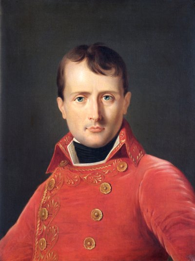 第一領事としてのナポレオン・ボナパルト、1803年頃（キャンバスに油彩） 作： Laurent Dabos