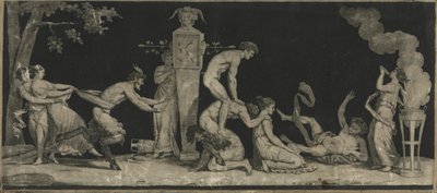 バッカナル、うるう蛙のゲーム、c。 1785年。 作： Laurent Guyot