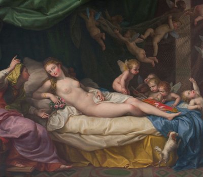 ヴィーナスとミネルヴァ、1794。 作： Laurent Pecheux