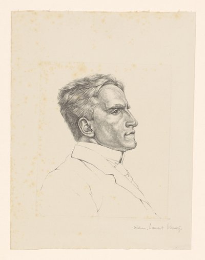 見知らぬ男の肖像 作： Laurent Verwey van Udenhout (workshop of)