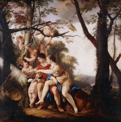 アンジェリカとメドーロ 作： Laurent de la Hyre