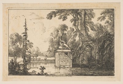池、1640年。 作： Laurent de la Hyre