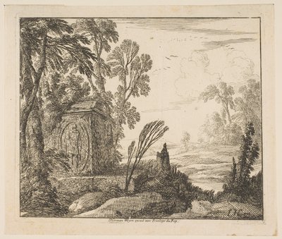 The Sarcophagus」1640年。 作： Laurent de la Hyre
