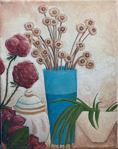 Still Light, c.2019 (キャンバスにアクリル) 作： Laurie Michaels