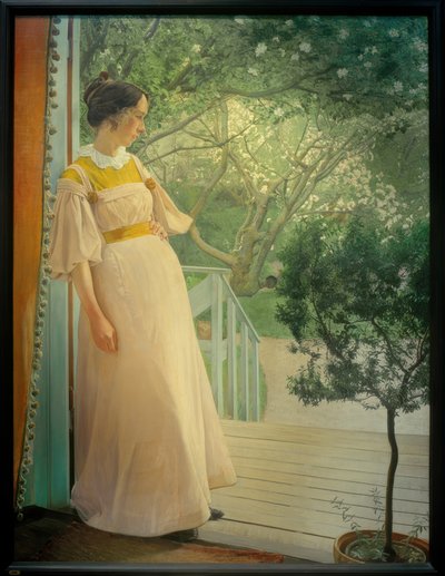 ポーチで 作： Laurits Andersen Ring
