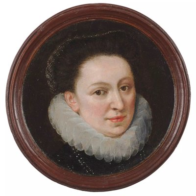 女性の肖像。 作： Lavinia Fontana