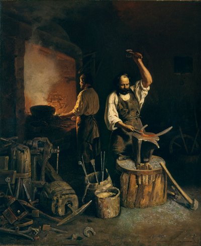 フォージ、1845 作： Lavr Kuzmich Plakhov