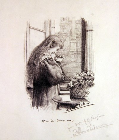 Marciana - Amo Te, Ama Me (litho) 作： Lawrence Alma Tadema