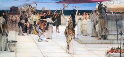 バッカスに捧ぐ 作： Lawrence Alma-Tadema