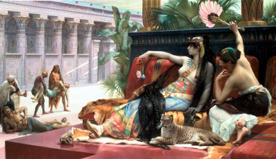19世紀後半、死刑を宣告された人々に対するクレオパトラのテスト毒。 作： Lawrence Alma Tadema