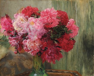 日本の牡丹 作： Lawrence Alma Tadema