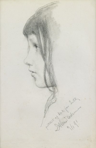 ケイトミレット、1891年1月 作： Lawrence Alma Tadema