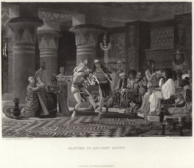 古代エジプトの娯楽 作： Lawrence Alma Tadema