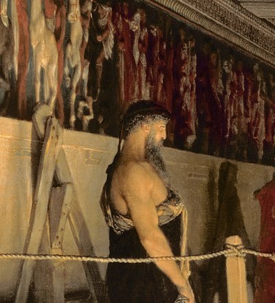 ファイディアスとパルテノン神殿のフリーズ、アテネ、1868 作： Lawrence Alma Tadema