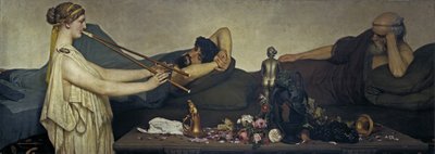 ポンペイのシーンまたはシエスタ 作： Lawrence Alma Tadema