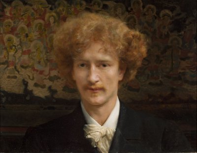イグナシーの肖像ヤン・パデレフスキー 作： Lawrence Alma Tadema