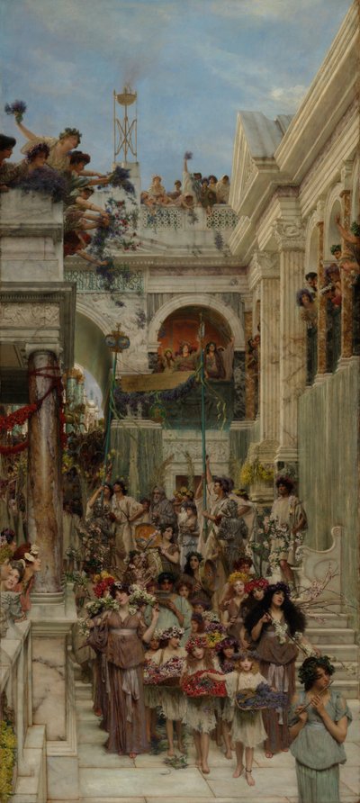 春 作： Lawrence Alma-Tadema