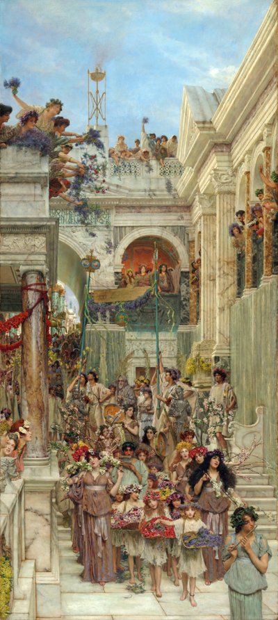 春 作： Lawrence Alma Tadema