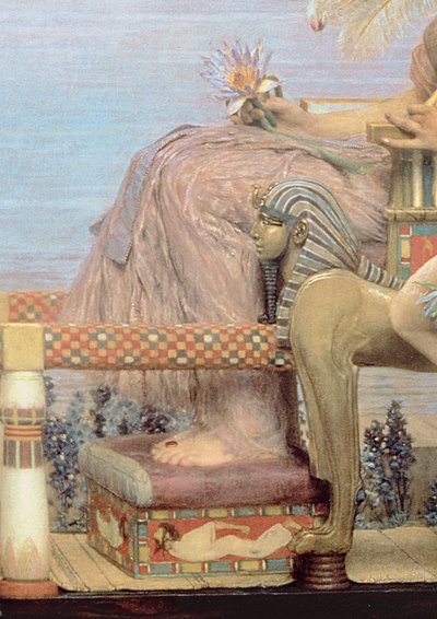 ファラオの娘によるモーセの発見 作： Lawrence Alma Tadema