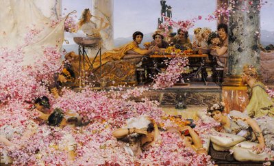 ヘリオガバルスのバラ 作： Lawrence Alma Tadema