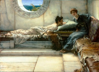 秘密 作： Lawrence Alma Tadema
