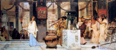 ヴィンテージ・フェスティバル 作： Lawrence Alma-Tadema