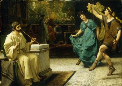 ローマ劇場への入り口、 作： Lawrence Alma Tadema