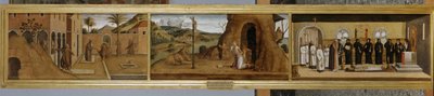 聖ジェロームの物語、1485年頃 作： Lazzaro Bastiani