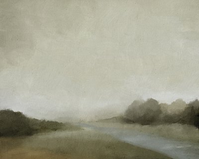 ラヴァーズ・クリーク、2023年頃（ミクストメディア） 作： Leah Straatsma