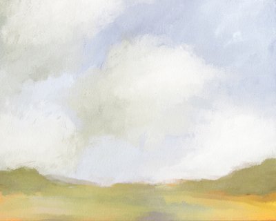 高原、2020年頃（ミクストメディア） 作： Leah Straatsma
