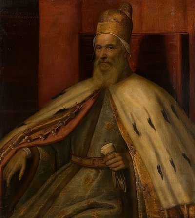 Doge Marcantonio Memmo（1537-1615、1612年からDoge）の肖像。 17世紀 作： Leandro Bassano