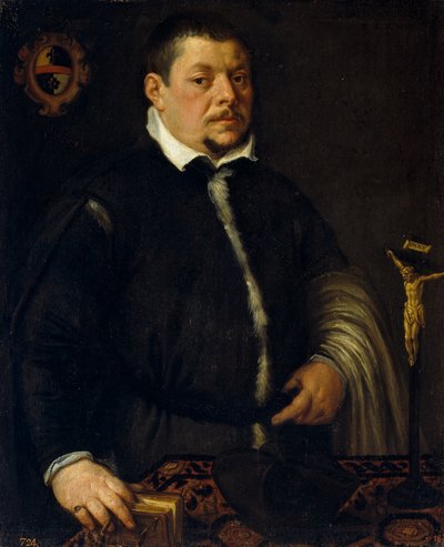 十字架を持つ判事 作： Leandro Bassano
