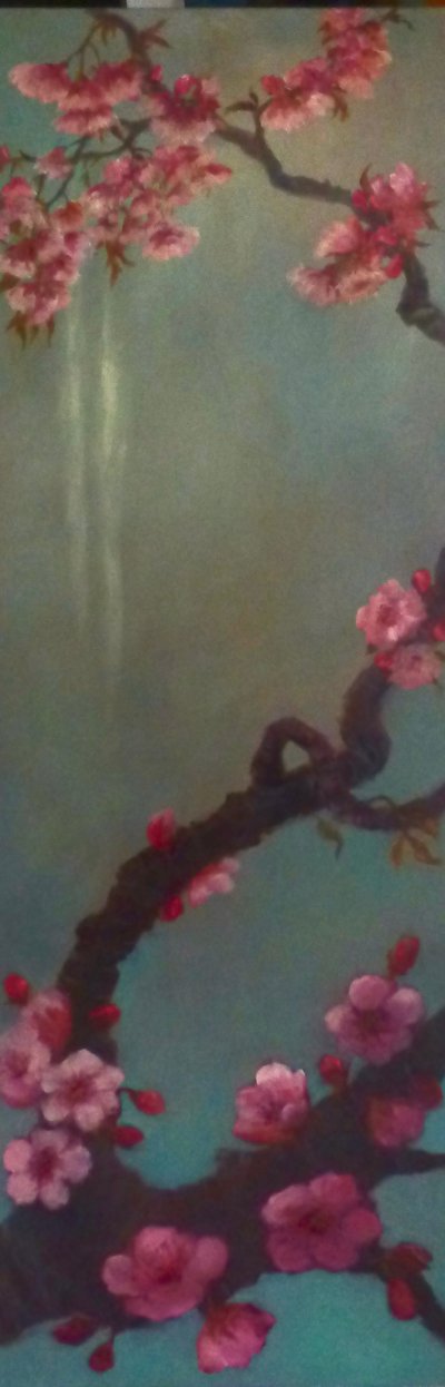 2020年、桜の花 作： Lee Campbell