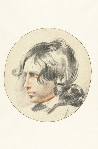 少年の頭 作： Leendert van der Cooghen